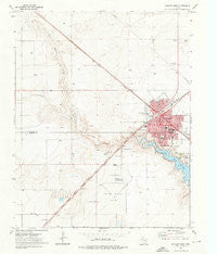Dalhart West Texas Historical topographic map, 1:24000 scale, 7.5 X 7.5 Minute, Year 1973