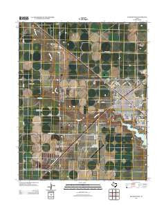 Dalhart West Texas Historical topographic map, 1:24000 scale, 7.5 X 7.5 Minute, Year 2012