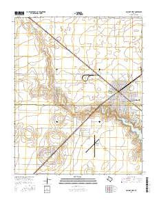 Dalhart West Texas Current topographic map, 1:24000 scale, 7.5 X 7.5 Minute, Year 2016