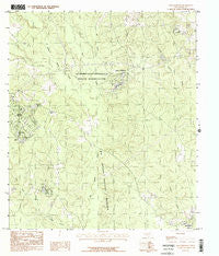 Dallardsville Texas Historical topographic map, 1:24000 scale, 7.5 X 7.5 Minute, Year 1984
