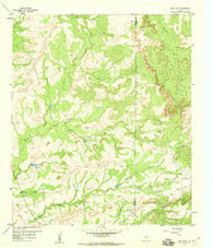Dam Draw Texas Historical topographic map, 1:24000 scale, 7.5 X 7.5 Minute, Year 1959