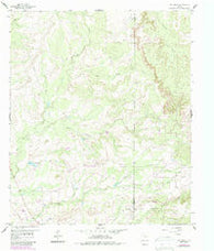 Dam Draw Texas Historical topographic map, 1:24000 scale, 7.5 X 7.5 Minute, Year 1959