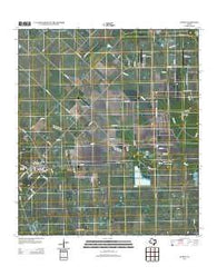Damon Texas Historical topographic map, 1:24000 scale, 7.5 X 7.5 Minute, Year 2013