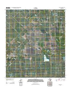 Damon Texas Historical topographic map, 1:24000 scale, 7.5 X 7.5 Minute, Year 2013