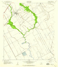 Danbury Texas Historical topographic map, 1:24000 scale, 7.5 X 7.5 Minute, Year 1943