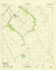 Danbury Texas Historical topographic map, 1:31680 scale, 7.5 X 7.5 Minute, Year 1943