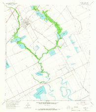 Danbury Texas Historical topographic map, 1:24000 scale, 7.5 X 7.5 Minute, Year 1963