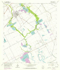 Danbury Texas Historical topographic map, 1:24000 scale, 7.5 X 7.5 Minute, Year 1963