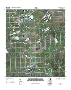 Danbury Texas Historical topographic map, 1:24000 scale, 7.5 X 7.5 Minute, Year 2013