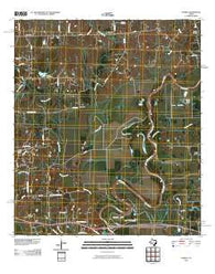 Daniels Texas Historical topographic map, 1:24000 scale, 7.5 X 7.5 Minute, Year 2010