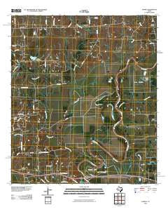 Daniels Texas Historical topographic map, 1:24000 scale, 7.5 X 7.5 Minute, Year 2010