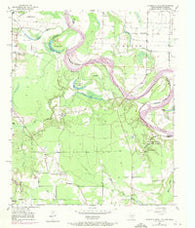 Daniels Chapel Texas Historical topographic map, 1:24000 scale, 7.5 X 7.5 Minute, Year 1951