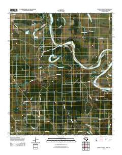 Daniels Chapel Texas Historical topographic map, 1:24000 scale, 7.5 X 7.5 Minute, Year 2011