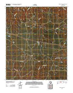 Dark Canyon Texas Historical topographic map, 1:24000 scale, 7.5 X 7.5 Minute, Year 2010