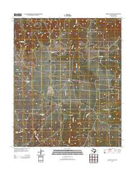 Dark Canyon Texas Historical topographic map, 1:24000 scale, 7.5 X 7.5 Minute, Year 2012
