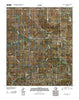 Darnell Branch Texas Historical topographic map, 1:24000 scale, 7.5 X 7.5 Minute, Year 2010