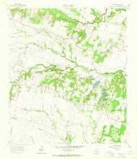 Davilla Texas Historical topographic map, 1:24000 scale, 7.5 X 7.5 Minute, Year 1963
