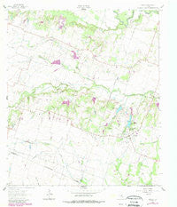 Davilla Texas Historical topographic map, 1:24000 scale, 7.5 X 7.5 Minute, Year 1963
