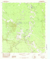 Davis Hill Texas Historical topographic map, 1:24000 scale, 7.5 X 7.5 Minute, Year 1984