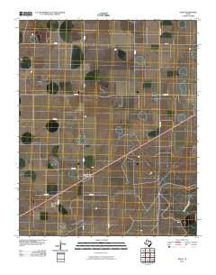 Dawn Texas Historical topographic map, 1:24000 scale, 7.5 X 7.5 Minute, Year 2010