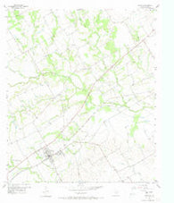 Dawson Texas Historical topographic map, 1:24000 scale, 7.5 X 7.5 Minute, Year 1956
