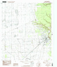 Dayton Texas Historical topographic map, 1:24000 scale, 7.5 X 7.5 Minute, Year 1984