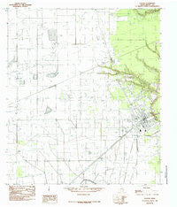 Dayton Texas Historical topographic map, 1:24000 scale, 7.5 X 7.5 Minute, Year 1984