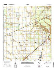 Dayton Texas Current topographic map, 1:24000 scale, 7.5 X 7.5 Minute, Year 2016