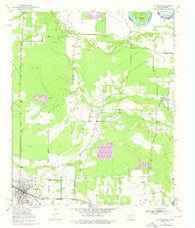 De Kalb Texas Historical topographic map, 1:24000 scale, 7.5 X 7.5 Minute, Year 1950