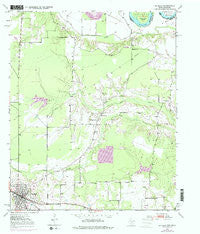 De Kalb Texas Historical topographic map, 1:24000 scale, 7.5 X 7.5 Minute, Year 1950