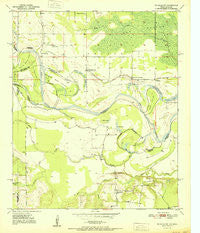 De Kalb NW Texas Historical topographic map, 1:24000 scale, 7.5 X 7.5 Minute, Year 1951