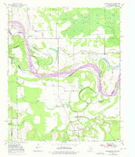 De Kalb NW Texas Historical topographic map, 1:24000 scale, 7.5 X 7.5 Minute, Year 1950