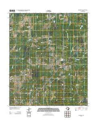 De Berry Texas Historical topographic map, 1:24000 scale, 7.5 X 7.5 Minute, Year 2013