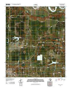 De Kalb Texas Historical topographic map, 1:24000 scale, 7.5 X 7.5 Minute, Year 2010