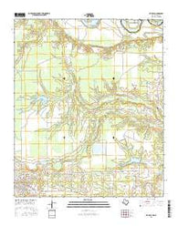 De Kalb Texas Current topographic map, 1:24000 scale, 7.5 X 7.5 Minute, Year 2016
