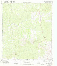 Dead Mans Pass Texas Historical topographic map, 1:24000 scale, 7.5 X 7.5 Minute, Year 1979
