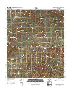 Dead Indian Mountain Texas Historical topographic map, 1:24000 scale, 7.5 X 7.5 Minute, Year 2012