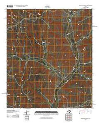 Dead Man Canyon Texas Historical topographic map, 1:24000 scale, 7.5 X 7.5 Minute, Year 2010
