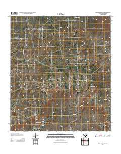 Dead Mans Pass Texas Historical topographic map, 1:24000 scale, 7.5 X 7.5 Minute, Year 2013