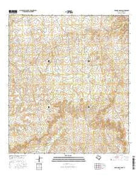 Dead Mans Pass Texas Current topographic map, 1:24000 scale, 7.5 X 7.5 Minute, Year 2016
