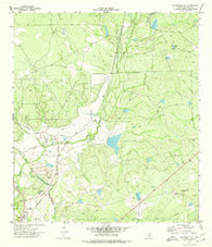 Deadmans Hill Texas Historical topographic map, 1:24000 scale, 7.5 X 7.5 Minute, Year 1974
