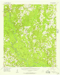 Deadwood Texas Historical topographic map, 1:62500 scale, 15 X 15 Minute, Year 1956