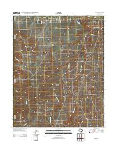 Deal Texas Historical topographic map, 1:24000 scale, 7.5 X 7.5 Minute, Year 2013