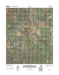 Dean Texas Historical topographic map, 1:24000 scale, 7.5 X 7.5 Minute, Year 2012