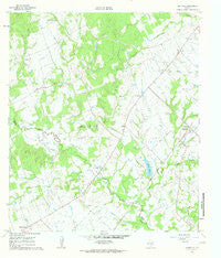 Deanville Texas Historical topographic map, 1:24000 scale, 7.5 X 7.5 Minute, Year 1960