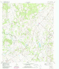 Deanville Texas Historical topographic map, 1:24000 scale, 7.5 X 7.5 Minute, Year 1960