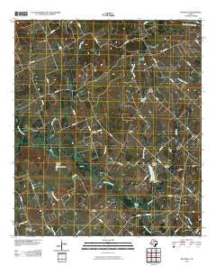 Deanville Texas Historical topographic map, 1:24000 scale, 7.5 X 7.5 Minute, Year 2010