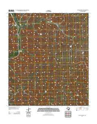 Deaton Draw Texas Historical topographic map, 1:24000 scale, 7.5 X 7.5 Minute, Year 2012