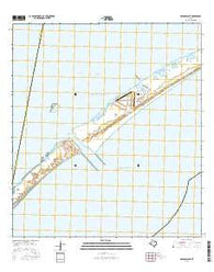 Decros Point Texas Current topographic map, 1:24000 scale, 7.5 X 7.5 Minute, Year 2016