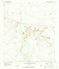 Deep Well Ranch NW Texas Historical topographic map, 1:24000 scale, 7.5 X 7.5 Minute, Year 1970